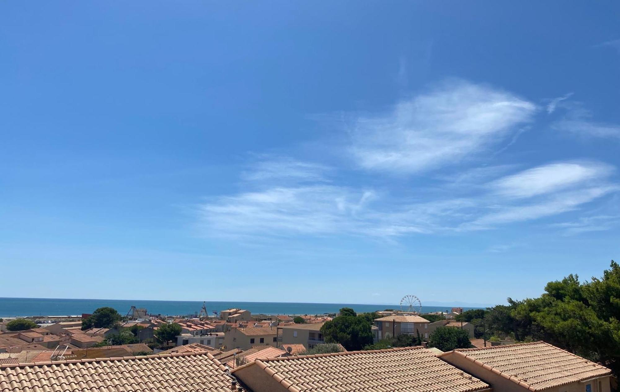 T3 Vue Mer Et Plage, Avec Wifi Et Parking Saint-Pierre-la-Mer  Exteriör bild