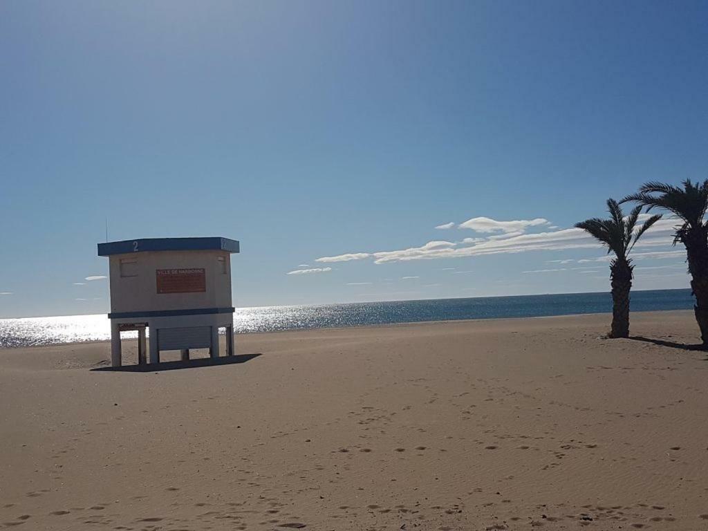T3 Vue Mer Et Plage, Avec Wifi Et Parking Saint-Pierre-la-Mer  Exteriör bild